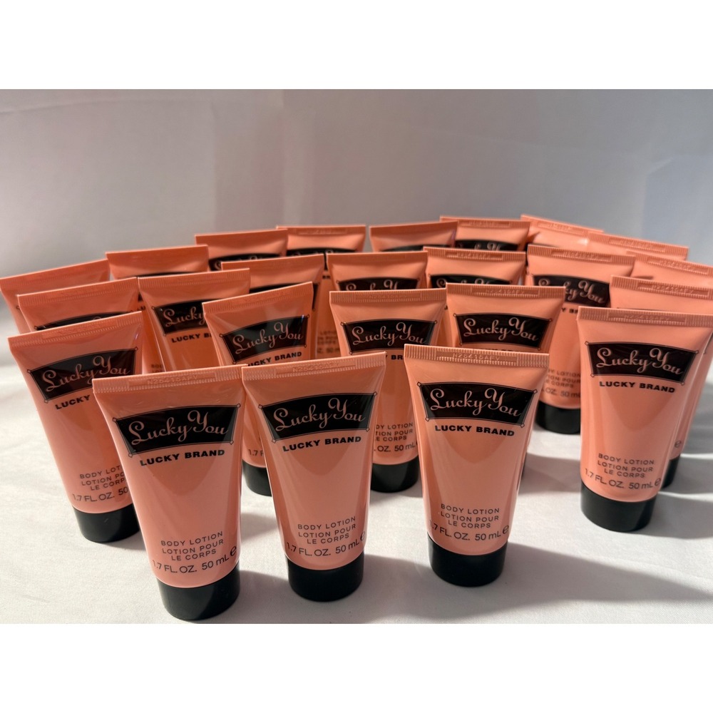 Lucky You Lucky Brand Body Lotion 1.7 oz Lot of 6 Travel Size New